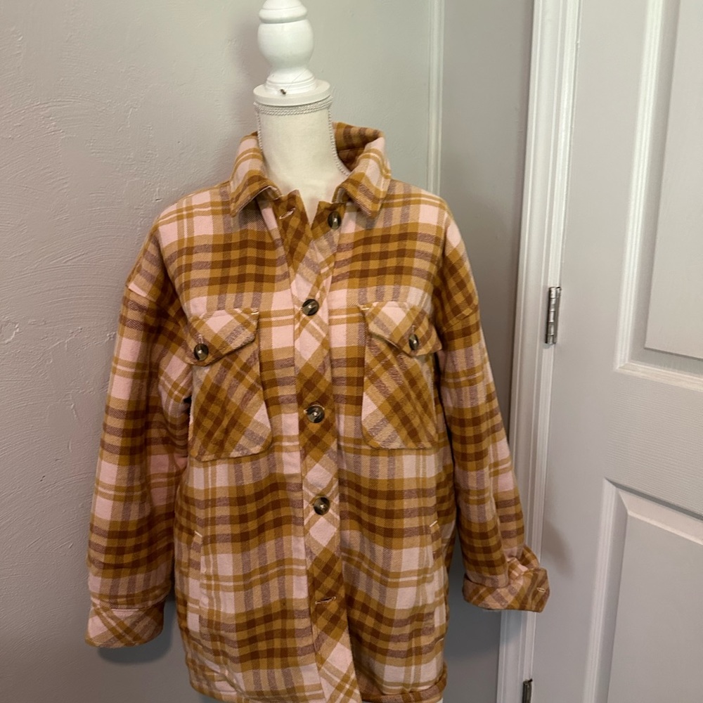 Aerie plaid jacket